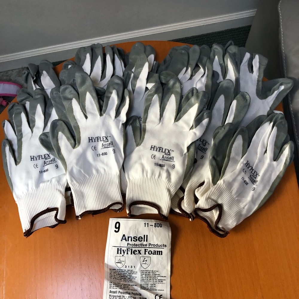Ansell HyFlex 11-800 nylon gloves